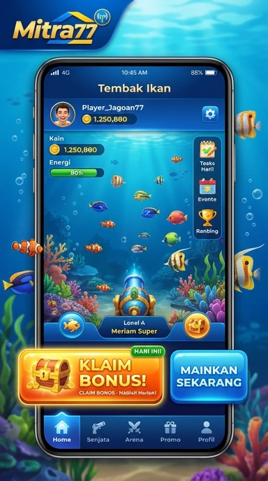 Screenshot fitur unggulan di aplikasi mitra77.